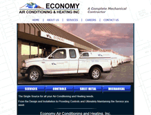 Tablet Screenshot of economyac.com